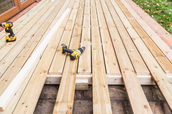Damaged Deck Boards Repair in Bel Air