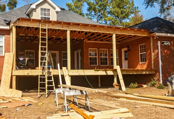 Sagging Deck Repair in Bel Air