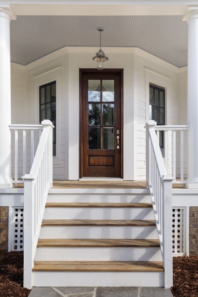 Stoop Railing Installation in Bel Air