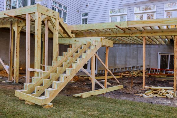 Deck Post Replacement in Bel Air