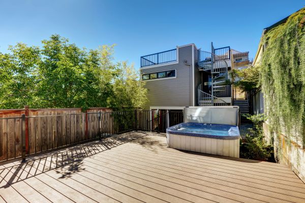 Hot Tub Deck Installation in Bel Air