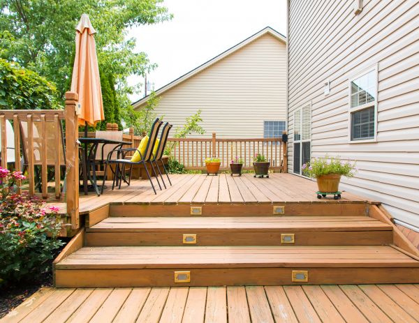 Wooden Patio Installation in Bel Air