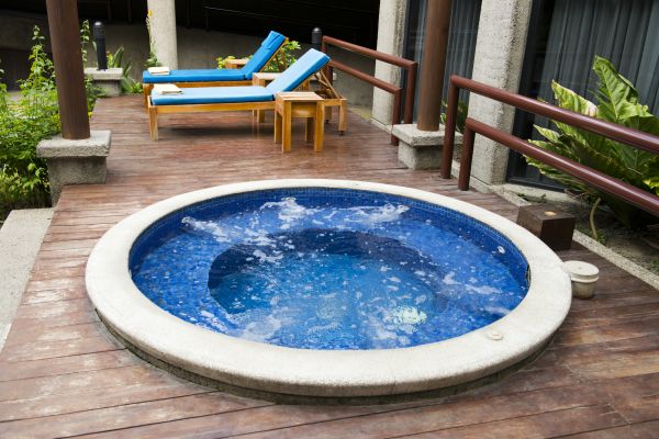 Hot Tub Deck Construction in Bel Air