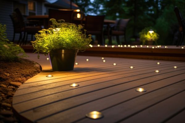 Ground Level Deck Construction in Bel Air